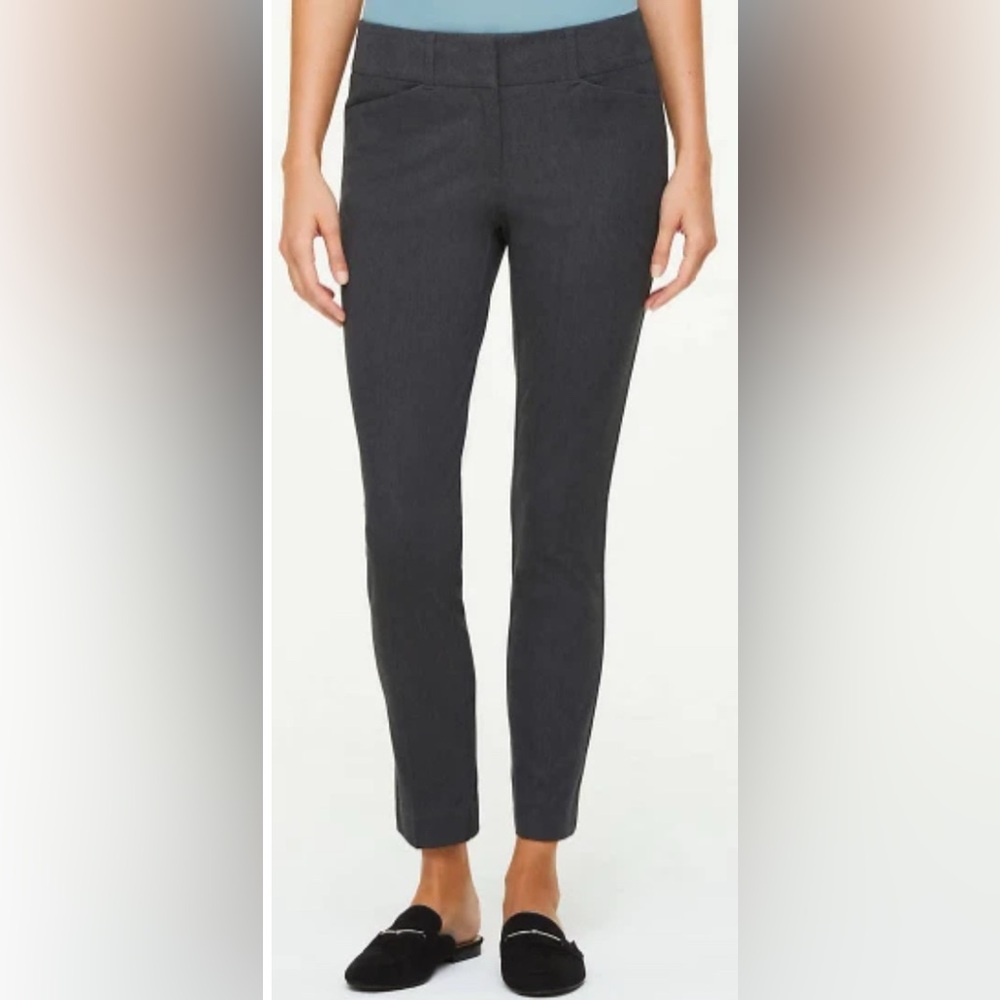 LOFT curvy skinny  Ankle Pant - 0 black